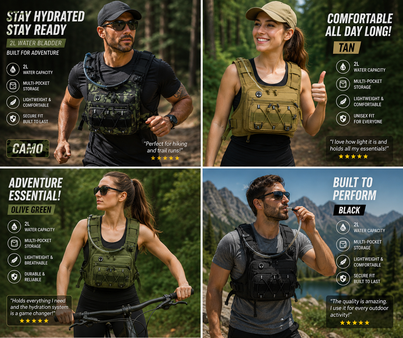 HydroVest™ Performance Hydration Vest