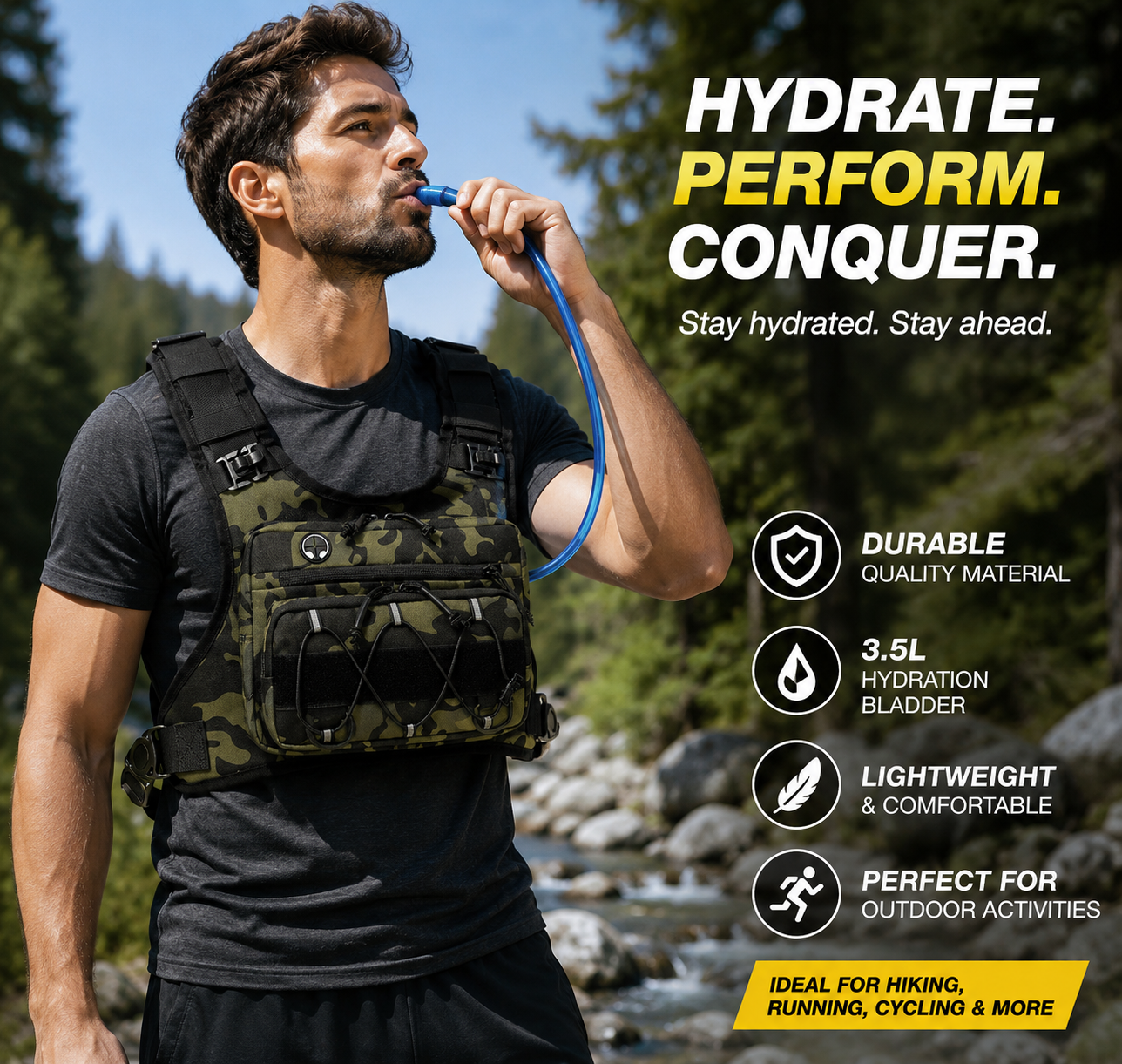 HydroVest™ Performance Hydration Vest